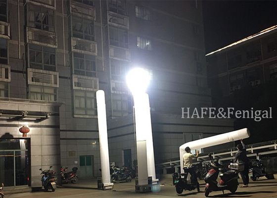 แหล่งจ่ายไฟภายนอกเสริม 120V/50HZ HID 1000w หอไฟฉุกเฉินแบบเป่าลม แบตเตอรี่