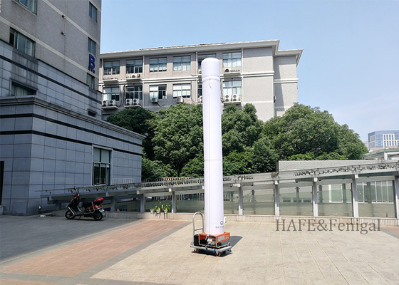 ระบบฉุกเฉินปรับแสงปูน 1200W 60HZ Night Outdoor Portable Support ปรับแต่ง