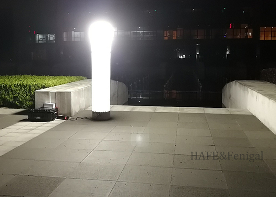 ระบบฉุกเฉินปรับแสงปูน 1200W 60HZ Night Outdoor Portable Support ปรับแต่ง