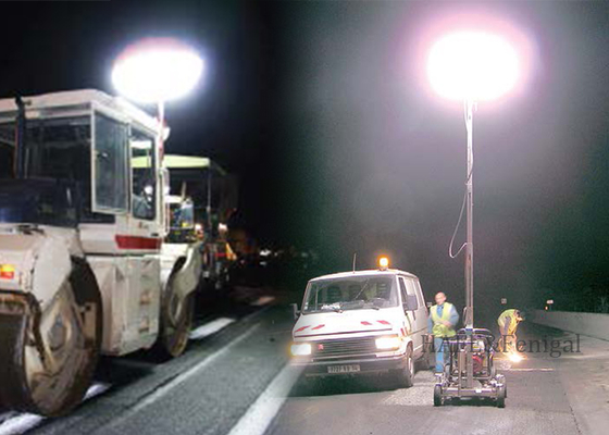 การสร้างไฟฟ้า 640W LED Safety Balloon Light สนับสนุนการปรับแต่ง