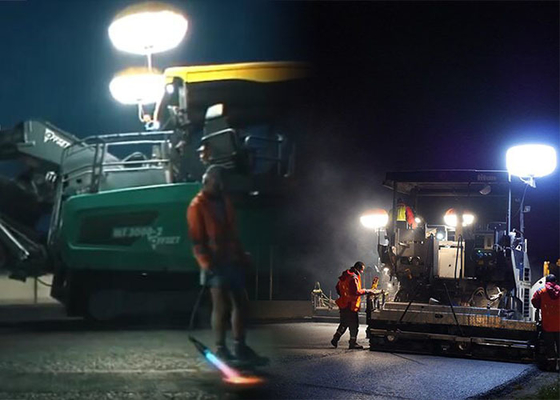 ระเบียงแสงระบายอากาศความปลอดภัย 600w LED สําหรับการซ่อมแซมถนนและอาคาร