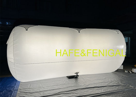 บอลลูนไฟฟิล์ม หลอด LED ทรงกระบอกเป่าลม 1.8kw สำหรับใช้ในเชิงพาณิชย์ โบสถ์ โรงละคร