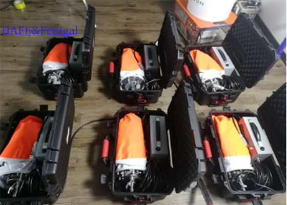 800W Dimmable LED Inflatable Light Tower สามารถปรับแต่งได้สําหรับการช่วยเหลือกลางคืน ความปลอดภัยในการก่อสร้าง