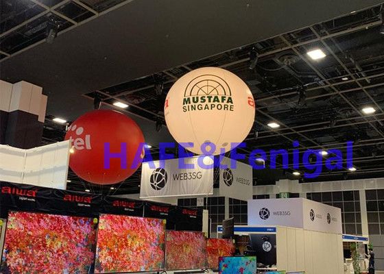 600W PVC Tripod Pearl Balloon Lamp 90cm Advertising Decoration Model, Exhibition Event Lighting Guide Two-in-One