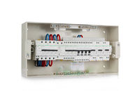 ตู้จ่ายไฟฟ้าสีเทาขาว IEC60439-3 กล่องจ่ายไฟฟ้าแบบติดผนัง