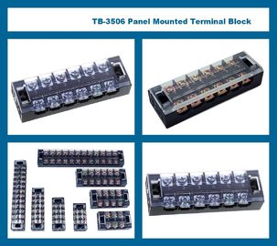 25A 12 ขั้วขั้วต่อขั้ว 230V 400V 660V สกรูยึดแผ่นกั้นคงที่