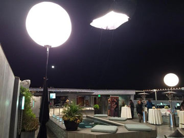 โคมไฟบอลลูนไฟ Led พอง 800 W, บอลลูนเหตุการณ์นำโคมไฟสำหรับใช้ในงานแต่งงาน