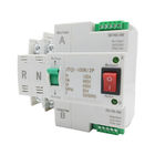 50ms 230V ATS สวิตช์ถ่ายโอนอัตโนมัติไฟฟ้าคู่ 2P 3P 4P 100A IEC60947-6-1