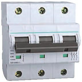 SL7-125 MCB เบรกเกอร์ไฟฟ้า 3P AC230/400V