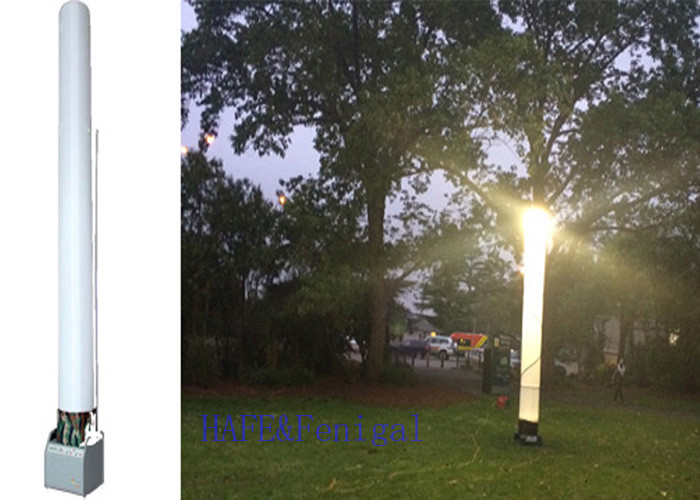 LED Prism Inflatable Light Tower โคมไฟ HID สำหรับตกแต่งบอลลูน