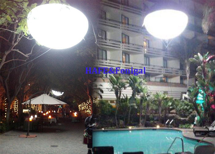 เอลลิปซ์ 1.8kw เฮลเลียม เติมอากาศ Dimmable LED CRMX การควบคุมหนังหนัง ชุดภาพยนตร์ แสงบอลลูน