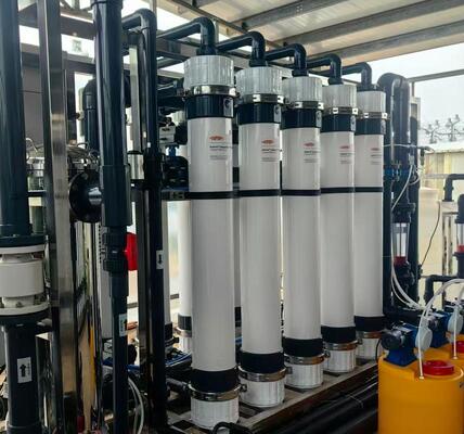 โมดูลเมมเบรนกรอง Dupont SFP-2860 PVDF ที่มีขนาดรูพรุน0.03μmและพื้นที่51m²สำหรับการปรับสภาพ RO
